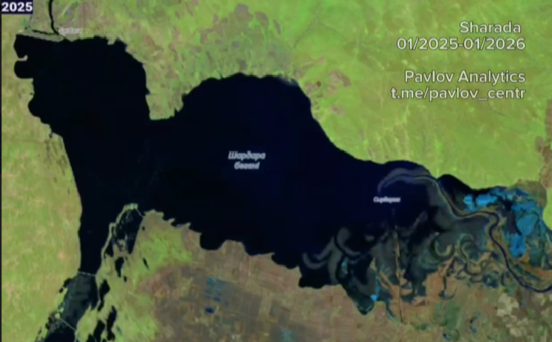 Тревожный старт 2026 года: запасы воды в Шардаринском водохранилище заметно уступают прошлогодним
